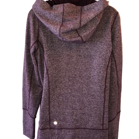 Lululemon Stride Jacket II Heathered Black Cherry size 10 nwot! - Picture 8 of 15